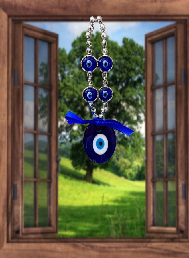 GJ Blue Eyes Evil Eye Hanging for Home & Car | for Good Luck & Prosperity - Blue - Image 4